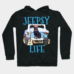 Jeepsy Life Rottweiler Hoodie